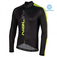 2020 Nalini LW Zwart-Geel Thermal Wielershirt Lange Mouw 681HXEF 2020 Nalini LW Zwart-Geel Thermal Wielershirt Lange Mouw 681HXEF