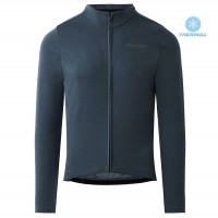 2020 Specialized Grey-Blauw Thermal Wielershirt Lange Mouw 936VNLQ