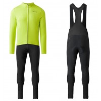 2020 Specialized Geel Wielerkleding Set Wielershirt Lange Mouw+Lange Fietsbroeken Bib 889GSTF 2020 Specialized Geel Wielerkleding Set Wielershirt Lange Mouw+Lange Fietsbroeken Bib 889GSTF