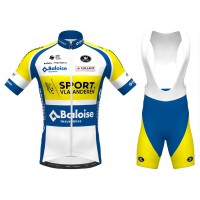 2020 SPORT Vlaanderen-Baloise Fietskleding Set Fietsshirt Met Korte Mouwen+Korte Koersbroek Bib 459AAGP 2020 SPORT Vlaanderen-Baloise Fietskleding Set Fietsshirt Met Korte Mouwen+Korte Koersbroek Bib 459AAGP