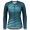 2020 Scott RC Pro Blauw Dames's Fietskleding Wielershirt Lange Mouw 165PHLA