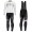 2020 Scott RC Pro Wit Wielerkleding Set Wielershirt Lange Mouw+Lange Fietsbroeken Bib 592LQGC