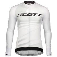 2020 Scott RC Pro Wit Fietskleding Wielershirt Lange Mouw 246LMUX 2020 Scott RC Pro Wit Fietskleding Wielershirt Lange Mouw 246LMUX