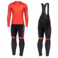 2020 Scott RC Team 1.0 Fiery Wielerkleding Set Wielershirt Lange Mouw+Lange Fietsbroeken Bib 875ADAS 2020 Scott RC Team 1.0 Fiery Wielerkleding Set Wielershirt Lange Mouw+Lange Fietsbroeken Bib 875ADAS