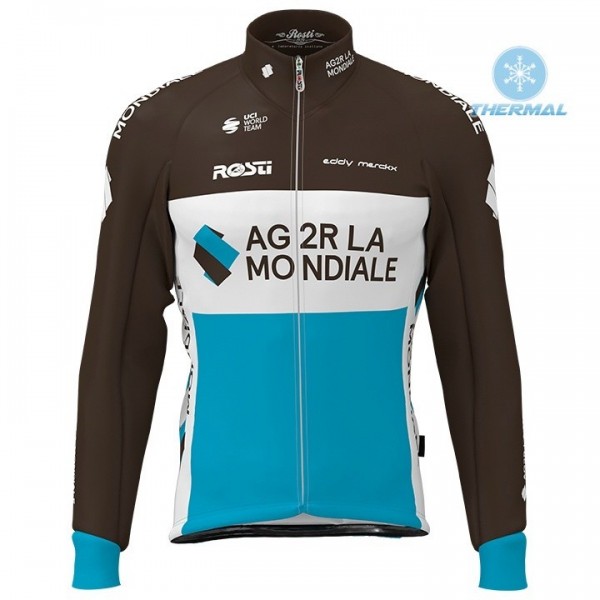 2020 Team AG2R Thermal Wielershirt Lange Mouw 546YRFI