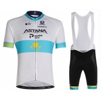 2020 Team ASTANA Kazakhstan Fietskleding Set Fietsshirt Met Korte Mouwen+Korte Koersbroek Bib 403CMDH 2020 Team ASTANA Kazakhstan Fietskleding Set Fietsshirt Met Korte Mouwen+Korte Koersbroek Bib 403CMDH