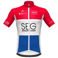 2020 Team SEG Dutch Champion Wielershirt Korte Mouw 472NQOE
