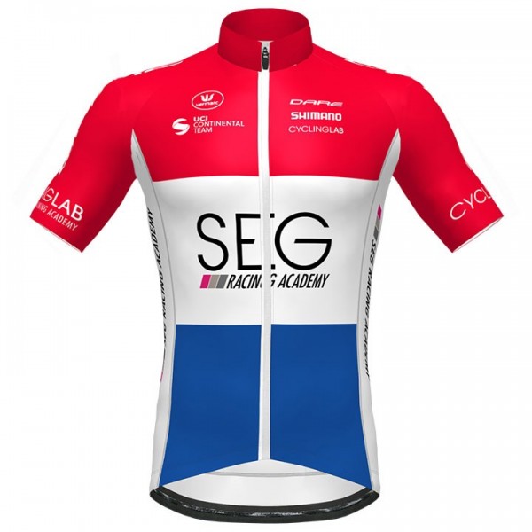 2020 Team SEG Dutch Champion Wielershirt Korte Mouw 472NQOE