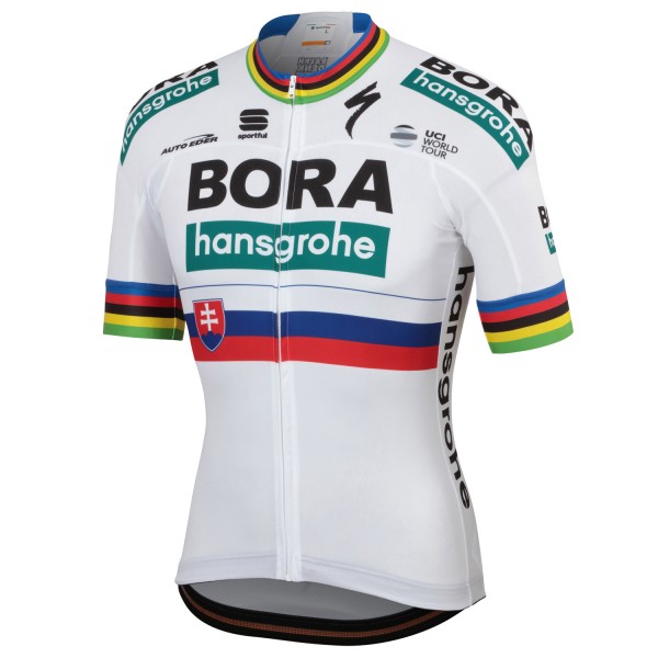 Bora Hansgrohe 2019 Slovak Champion Wielershirt Korte Mouw