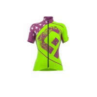 ALE PRR STARS Dames Wielershirt Korte Mouw Violet ALE PRR STARS Dames Wielershirt Korte Mouw Violet