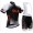 2015 ALE Fietskleding Set Fietsshirt Met Korte Mouwen+Korte Koersbroek Zwart Wit