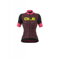 ALE R-EV1 MARINA Dames Wielershirt Korte Mouw Pink