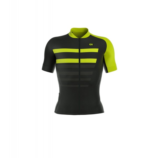 ALE PRR 2.0 PIUMA Wielershirt Korte Mouw Fluo Geel