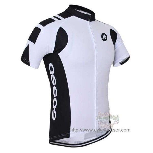 2014 Assos Wielershirt Met Korte Mouwen Wit