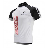 BMC Racing Teams Wielershirt Met Korte Mouwen Wit