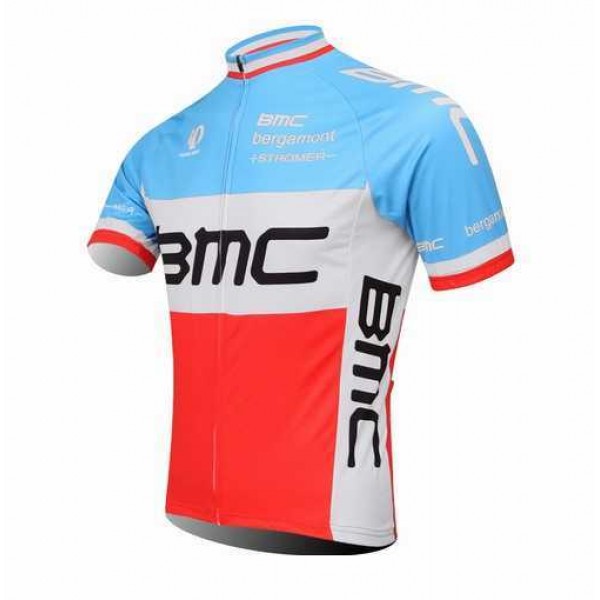 2014 BMC Racing Svizzera Teams Wielershirt Met Korte Mouwen