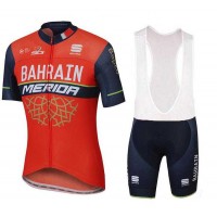 2017 Bahrain Merida Fietskleding Set Fietsshirt Met Korte Mouwen+Korte Koersbroek 2017 Bahrain Merida Fietskleding Set Fietsshirt Met Korte Mouwen+Korte Koersbroek