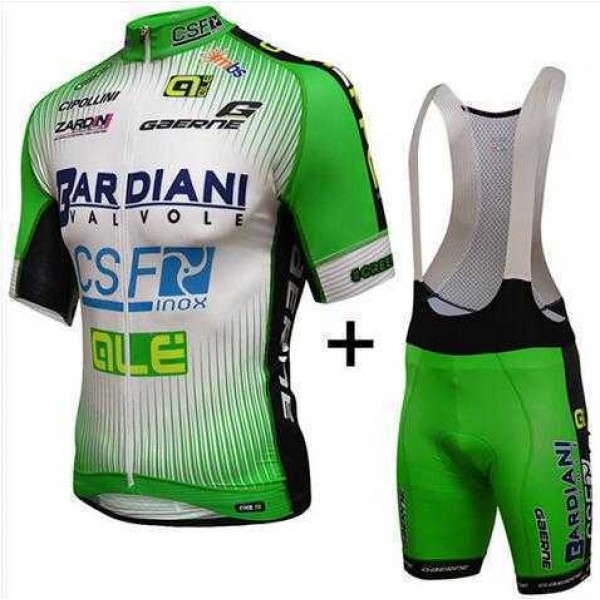 2016 BARDIANI CSF PRR Fietskleding Wielershirt Korte+Korte Fietsbroeken Bib