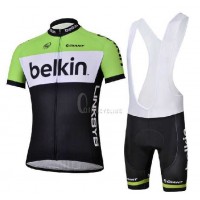 Belkin Pro Team Blanco Fietskleding Set Fietsshirt Met Korte Mouwen+Korte Koersbroek Belkin Pro Team Blanco Fietskleding Set Fietsshirt Met Korte Mouwen+Korte Koersbroek