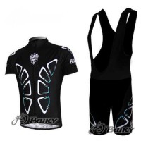 Bianchi Pro Team Fietskleding Set Fietsshirt Met Korte Mouwen+Korte Koersbroek Zwart Bianchi Pro Team Fietskleding Set Fietsshirt Met Korte Mouwen+Korte Koersbroek Zwart