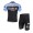 Bianchi 2014 Wielerkleding Set Set Wielershirts Korte Mouw+Fietsbroek Zwart Blauw