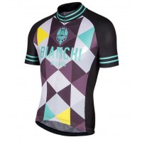 2017 Bianchi Wielershirt Met Korte Mouwen 2017 Bianchi Wielershirt Met Korte Mouwen