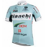 2015 Bianchi DCM Wielershirt Met Korte Mouwen 2015 Bianchi DCM Wielershirt Met Korte Mouwen