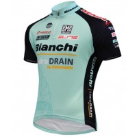 Bianchi Idro Drain 2015 Wielershirt Met Korte Mouwen