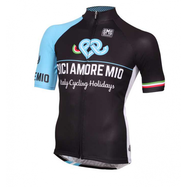 2016 Bici Wielershirt Met Korte Mouwen