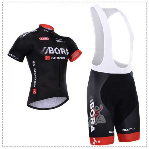 2015 Bora Argon 18 Fietskleding Set Fietsshirt Met Korte Mouwen+Korte Koersbroek