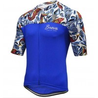 2016-2017 Breva Wielershirt Met Korte Mouwen Blauw 2016-2017 Breva Wielershirt Met Korte Mouwen Blauw