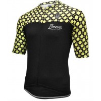 2016-2017 Breva Wielershirt Met Korte Mouwen Geel 2016-2017 Breva Wielershirt Met Korte Mouwen Geel