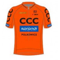 2017 CCC Wielershirt Met Korte Mouwen 2017 CCC Wielershirt Met Korte Mouwen