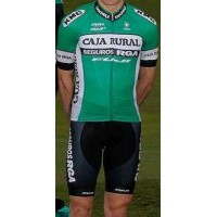 2017 Caja Rural Fietskleding Set Fietsshirt Met Korte Mouwen+Korte Koersbroek 2017 Caja Rural Fietskleding Set Fietsshirt Met Korte Mouwen+Korte Koersbroek