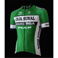2017 Caja Rural Wielershirt Met Korte Mouwen 2017 Caja Rural Wielershirt Met Korte Mouwen