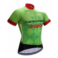 2017 Cannondale Drapac Wielershirt Met Korte Mouwen 2017 Cannondale Drapac Wielershirt Met Korte Mouwen