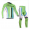 2014 Cannondale Fietskleding Set Outlet Wielershirt Lange Mouw+Lange Fietsbroeken Blauw Zwart Wit
