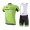 2015 Garmin Cannondale Fietskleding Set Fietsshirt Met Korte Mouwen+Korte Koersbroek Groen