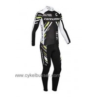 Cannondale 2014 Wielershirt Lange Mouw+Lange Fietsbroeken Zwart