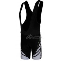 Cannondale Pro Team Korte Fietsbroeken Bib Zwart Wit