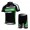 Cannondale Pro Team Wielerkleding Set Wielershirts Korte+Korte Fietsbroeken Groen Zwart