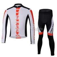 Castelli Wielerkleding Set Wielershirt Lange Mouw+Lange Fietsbroeken Castelli Wielerkleding Set Wielershirt Lange Mouw+Lange Fietsbroeken