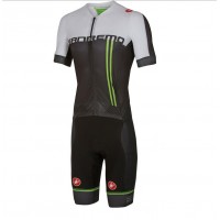 2016 Castelli Sanremo 3.2 Fietskleding Wielershirt Korte Wit Zwart Groen 2016 Castelli Sanremo 3.2 Fietskleding Wielershirt Korte Wit Zwart Groen