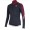 2016 Castelli Klassiek Thermo Wielershirt Lange Mouwen Zwart Rood