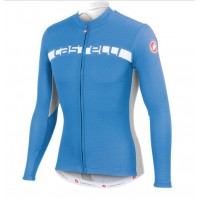 2016 Castelli Prologo 4.0 Wielershirt Lange Mouwen Blauw