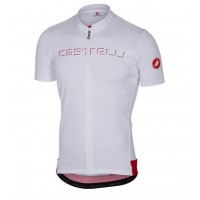 2017 Castelli Wielershirt Korte Wit Mouw 2017 Castelli Wielershirt Korte Wit Mouw