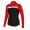 2016 Castelli Criterium Wielershirt Lange Mouwen Zwart Rood