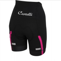 2016 Castelli Vrouwen Velocissima Wielershirt Korte Roze