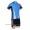 Castelli Climber Wielerkleding Set Set Wielershirts Korte Mouw+Fietsbroek Blauw