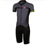 2016 Castelli Velocissimo Sanremo Fietskleding Set Zwart